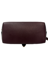 Load image into Gallery viewer, Valentino Garavani Burgundy Mini Leather Rockstud Flap Shoulder Bag
