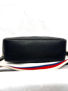 Gucci Black Crossbody with guitar strap