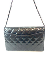 Load image into Gallery viewer, Chanel Clutch with Chain Quilted Patent Leather
