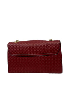 Gucci Red Microguccissima  Medium Emily Shoulder Bag