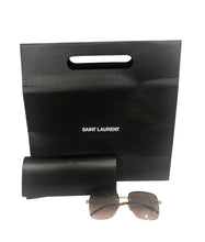 Load image into Gallery viewer, YSL Brown Squared Sunglasses
