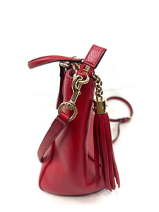 Gucci red Soho Handbag/ Crossbody