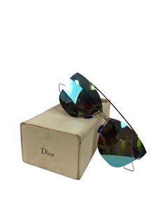 Christian Dior Blue Reflective Sunglasses