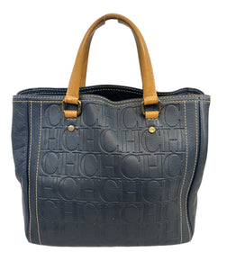 Carolina Herrera Navy Tote