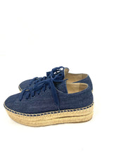 Load image into Gallery viewer, Prada Denim Espadrille
