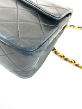 Load image into Gallery viewer, Chanel Small Black Lambskin Flap Bag
