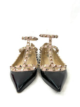 Load image into Gallery viewer, Valentino Garavani Rockstud Black Flats
