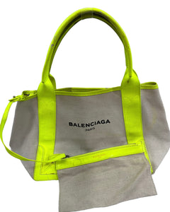 Balenciaga Cabas Tote Neon