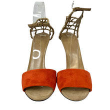 Load image into Gallery viewer, Gucci Orange Sandal Heel
