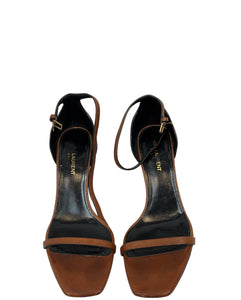 YSL Saint Laurent Opyum Brown Sandal