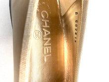 Load image into Gallery viewer, Chanel Gold Ballet Flats
