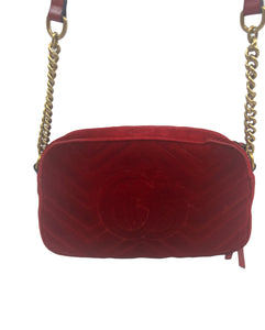 Gucci Marmont Red Velvet