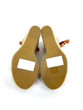 Load image into Gallery viewer, Valentino Garavani Rockstud Wedges Orange
