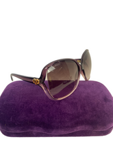 Load image into Gallery viewer, Gucci Purple Sunglasses
