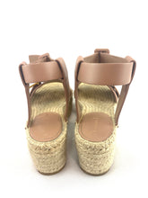 Load image into Gallery viewer, Christian Dior Nude Wedge Sandal
