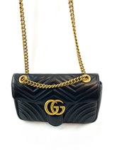 Load image into Gallery viewer, Gucci GG Marmont small matelassé shoulder bag
