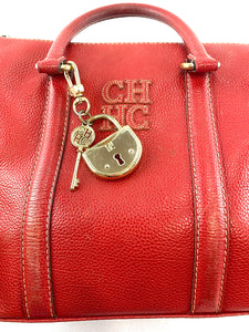 Carolina Herrera Red Handbag