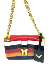 Load image into Gallery viewer, Valentino Garavani B-Rockstud Striped Crossbody Bag
