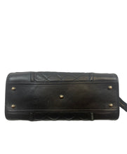 Load image into Gallery viewer, Burberry Leather Quilted Black Manor Bag
