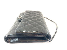 Load image into Gallery viewer, Chanel Clutch with Chain Quilted Patent Leather
