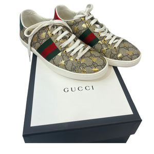 Gucci Ace bee canvas Sneakers