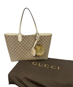 Gucci GG Supreme Monogram Reversible Tote