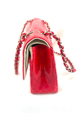 Load image into Gallery viewer, Chanel Red Patent Flap Bag
