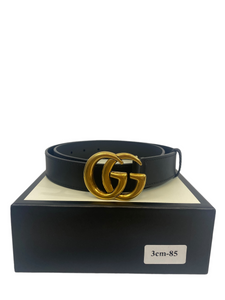 Gucci GG Black Belt