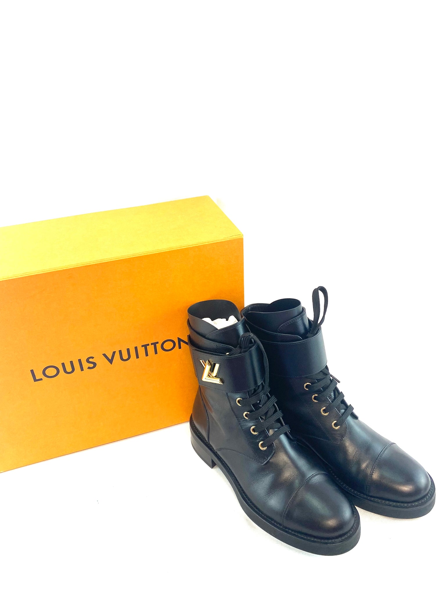 Louis Vuitton Combat Boots