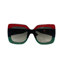 Load image into Gallery viewer, Gucci Oversized Sparkly Squared Sunglasses
