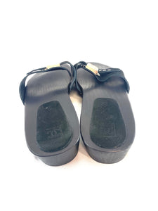 Chanel Black Clogs Sandals