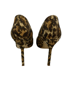 Manolo Blahnik Leopard Pumps size 37