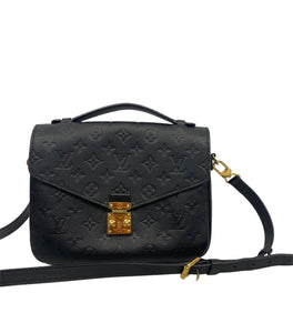 Louis Vuitton Pochette Metis Black Monogram