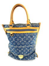 Load image into Gallery viewer, Louis Vuitton Monogram Denim Sac Plat
