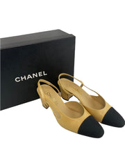 Load image into Gallery viewer, Chanel Goatskin Slingback Pumps
