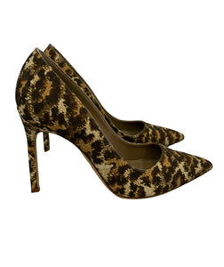 Manolo Blahnik Leopard Pumps size 37