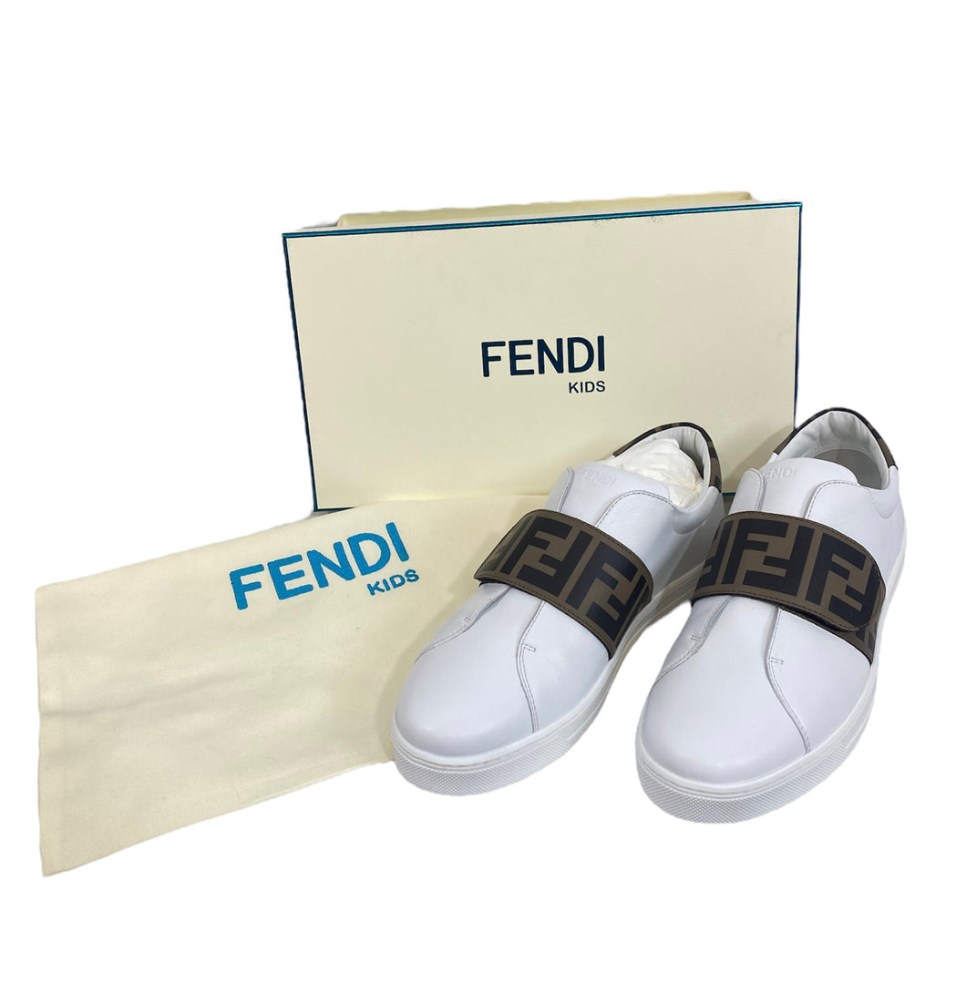 FENDI Sneakers Nappa leather unisex junior sneakers