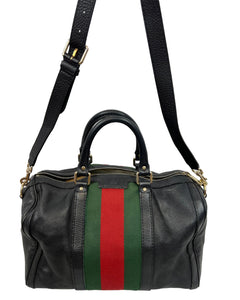 Gucci Boston Leather Bowling Bag