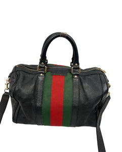 Gucci Boston Leather Bowling Bag