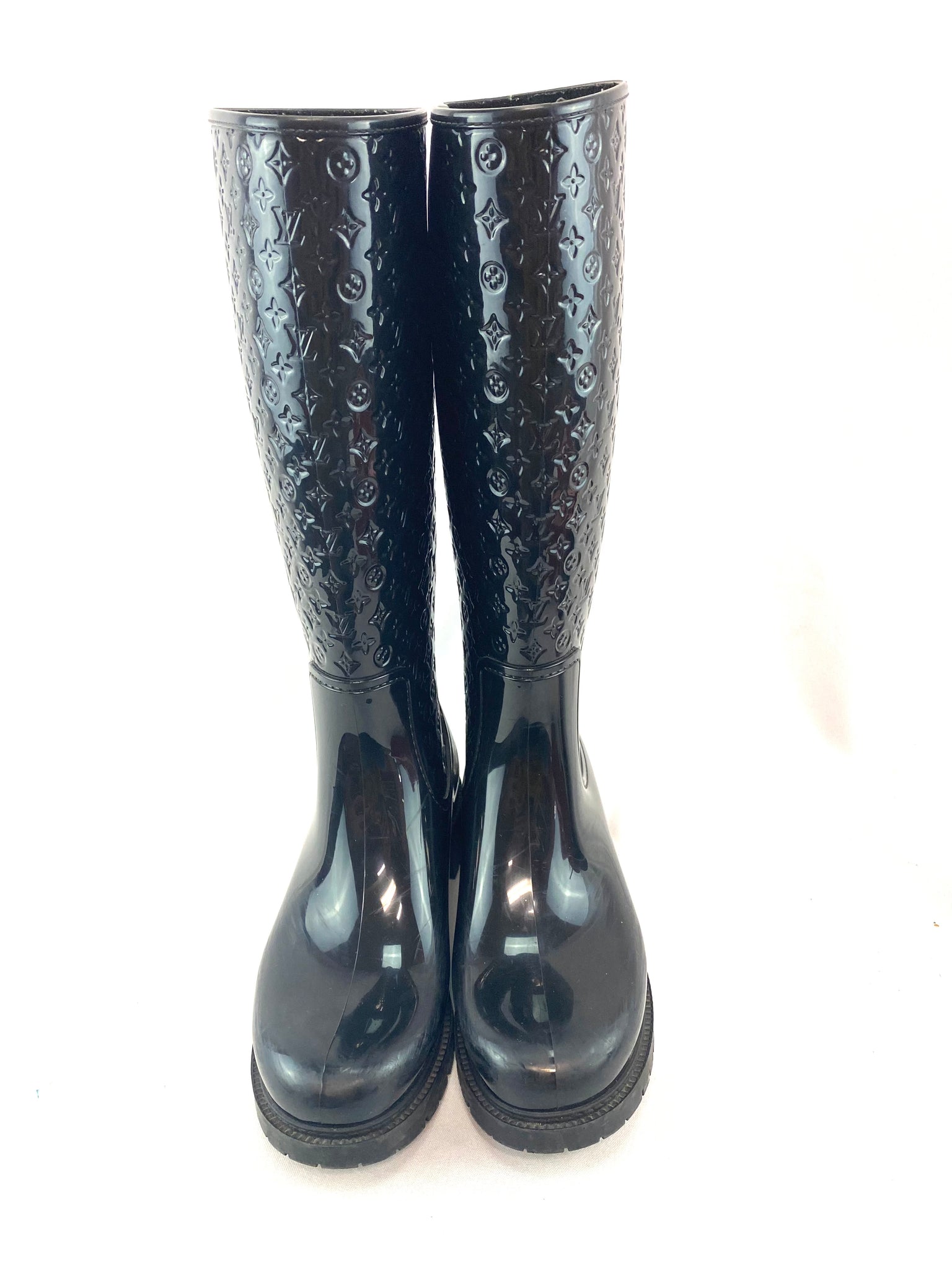Louis Vuitton Rubber Rain Boots - ShopStyle