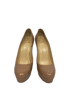 Christian Louboutin Nude Bianca 140 Patent Calf