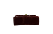 Load image into Gallery viewer, Kurt Geiger velvet mini Kensington (wine red)
