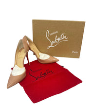 Load image into Gallery viewer, Christian Louboutin Nude Iriza 100 Patent
