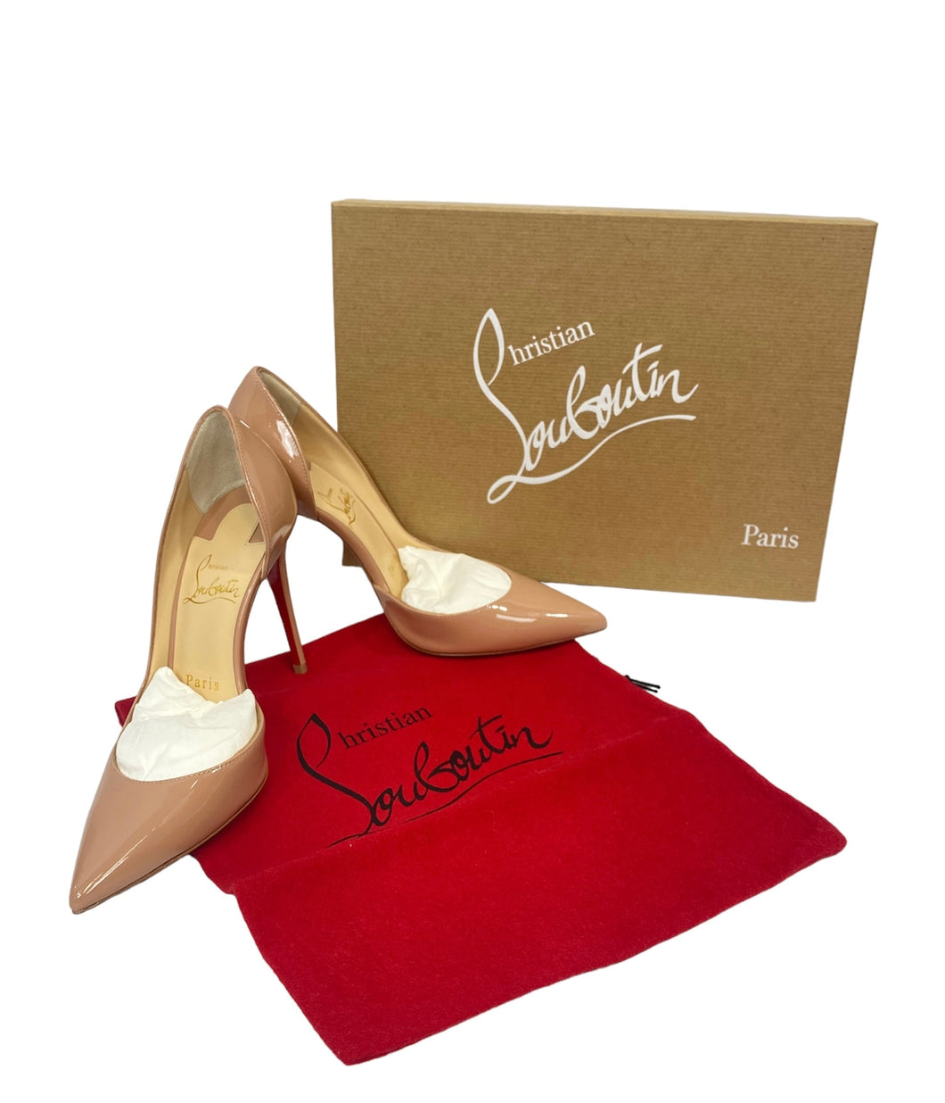 Christian Louboutin Nude Iriza 100 Patent