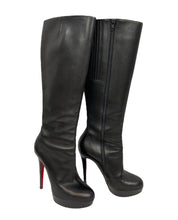 Load image into Gallery viewer, Christian Louboutin Bianca Botta Black Boots
