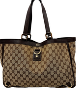 Load image into Gallery viewer, Gucci Abbey Bag Horizontal Brown
