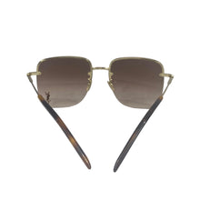 Load image into Gallery viewer, YSL Brown Squared Sunglasses
