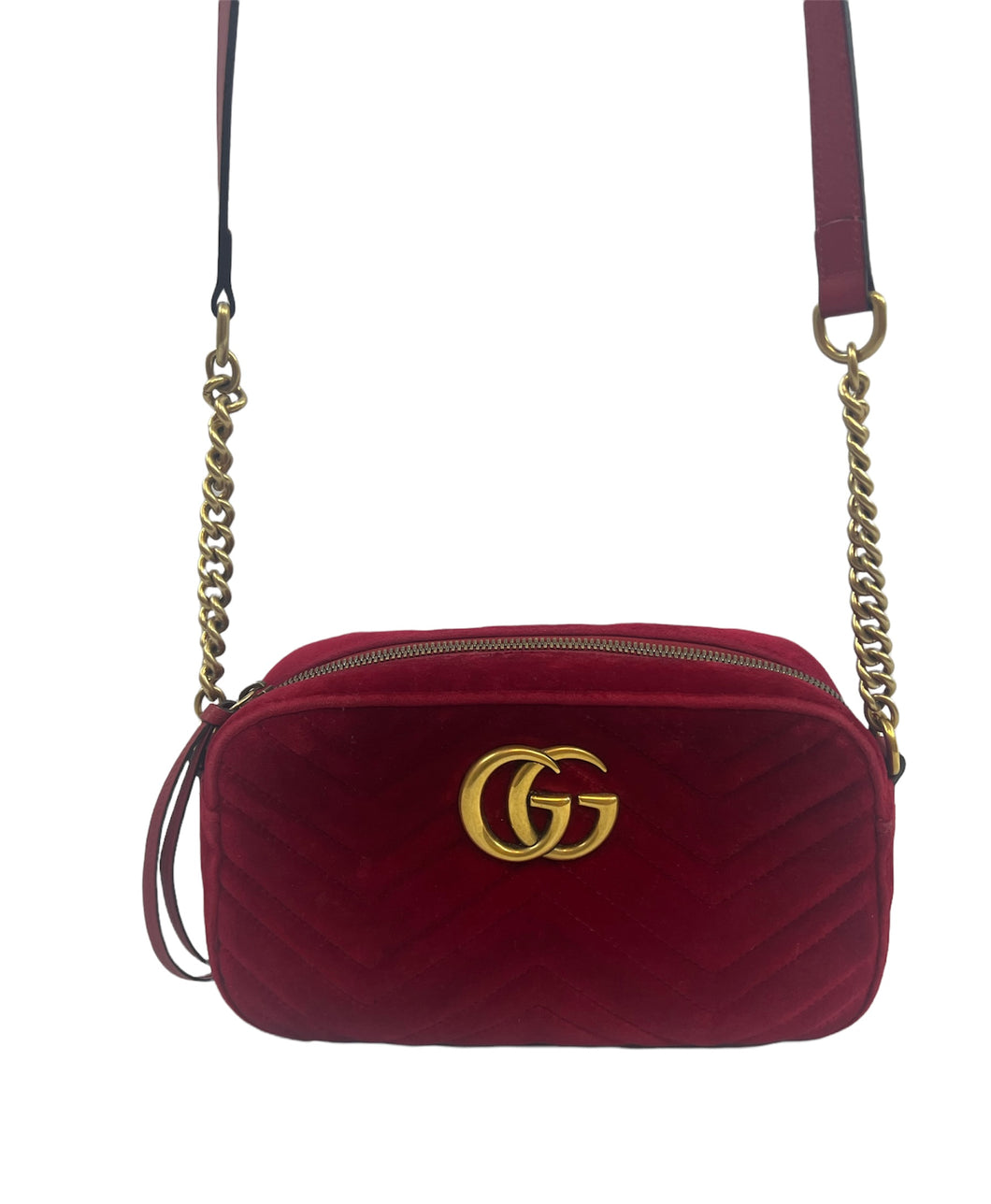 Gucci Marmont Red Velvet