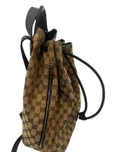 Load image into Gallery viewer, GUCCI GG supreme backpack in brown canvas
